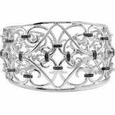 1/3 CTW Diamond Cuff Bracelet