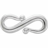 15.50X6.50mm "S" Hook Clasp