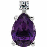 29593 / Setting / Unset / Sterling Silver / 5 X 3 Mm / Polished / 4-Prong Pear Shape Basket Setting