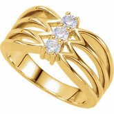 3-Stone Diamond Fashion Ring