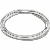 5.75x3.5 mm Oval Split Ring
