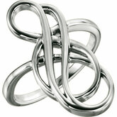 None / Sterling Silver / Freeform Ring