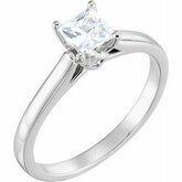 Cathedral Engagement Ring or Semi-Mount