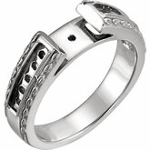 Cathedral Style Engagement Base Ring Mounting