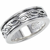 Decorative Metal Fashion Ring