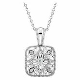 Diamond Accented Necklace