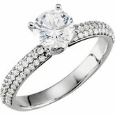 Diamond Engagement Ring or Base
