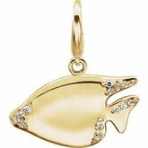 Diamond Sunfish Charm