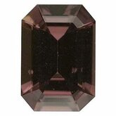 Emerald/Octagon Genuine Brown Sapphire (Notable Gems®)