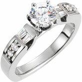 Engagement Ring Base or Matching Wedding Band