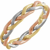 Hand-Woven 3.5mm Two-Tone Band