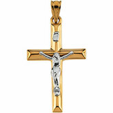 Hollow Crucifix Pendant