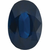 Oval Genuine Blue Sapphire