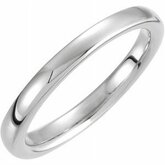 Solstice Solitaire&#174; Tapered BombÃ© Band