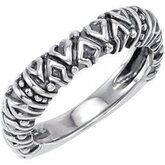 Stackable Metal Fashion Ring