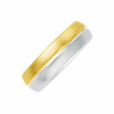 Two-Tone 6mm Grooved Band