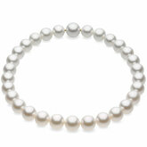 White Round Uniform Paspaley South Sea Cultured Pearl Strands