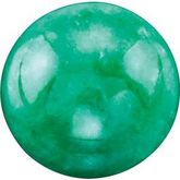 Round Genuine Jadeite Jade