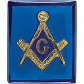 Cushion Blue Masonic