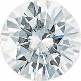 Round Forever One™ Created Moissanite