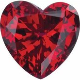 Heart Lab-Grown Ruby