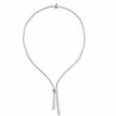 Lab-Grown Diamond Line Necklace