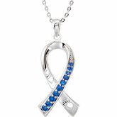 Fight Against Child Abuse Necklace