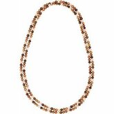 Freshwater Cultured Dyed Chocolate Pearl Necklace