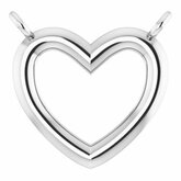 Heart Necklace or Center
