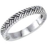 Stackable Metal Fashion Ring