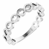 Infinity-Inspired Stackable Ring
